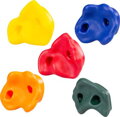 Kamene na lezenie LEQ HARUKI, plastové, bal. 5 ks, farebné, 1, náradie
