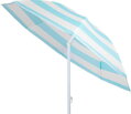 Slnečník DALIA 180 cm, modro-biely, s naklápacím kĺbom