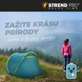 Stan Strend Pro, rozkladací, plážový, modro-žltý, 220x120x95 cm