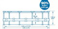 Bestway 56418 Steel Pro Max 366x100 cm, bazén s filtráciou
