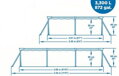 Bestway 56411 Bazén. filter, pumpa 3,00x2,01x0,66 m 5 detail