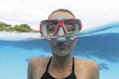 Okuliare Bestway® 22052, Dominator Mask, mix farieb, plavecké