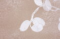 Umelá vetvička MagicHome Vianoce, MoneyPlant.White, biela, 56x107 cm