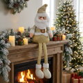 Vianočná dekorácia postavička Santa, 60 cm
