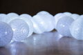 Vianočné osvetlenie reťaz Cottonball, 16 LED, studená biela, 3 m