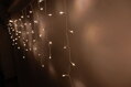 Vianočné osvetlenie reťaz Icicle, 480 LED, teplá biela, cencúľová, 12 m, exteriér