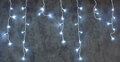 Vianočné osvetlenie reťaz Icicle, 360 LED, studená biela, cencúľová, 10 m, exteriér