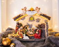 Vianočná dekorácia Betlehem, LED, 3xAA, 3, náradie