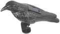 Solárny plašič vtákov Havran – zvukový odpudzovač, 15x46 cm