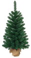 Vianočný stromček Rudolf, jedľa v jute, 90 cm