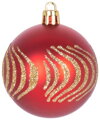 Vianočné ozdoby na stromček sada, 21 ks, 6 cm, červené, špic na vianočný stromček, 8, náradie