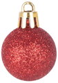 Vianočné ozdoby na stromček 12 ks, 3 cm, červené, 4, náradie