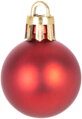 Vianočné ozdoby na stromček 12 ks, 3 cm, červené, 8, náradie