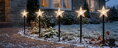 Vianočné osvetlenie reťaz MagicHome Vianoce 5 Star, LED, teplá biela, 1,4 m