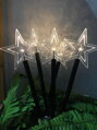 Vianočné osvetlenie reťaz MagicHome Vianoce 5 Star, LED, teplá biela, 1,4 m