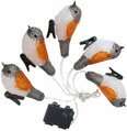 Vianočné osvetlenie reťaz A Bird, 25 LED, studená biela, 2 m, exteriér