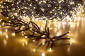 Vianočné osvetlenie reťaz, 1120 LED, teplá biela, 10 m, exteriér