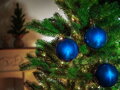 Vianočné gule na stromček 6 ks, modré, perleťové, na vianočný stromček, 10 cm, 6, náradie