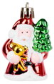 Vianočné ozdoby na stromček 6 ks, santa na vianočný stromček, 6 cm 2 detail