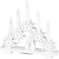 Svietnik MagicHome Vianoce, 6x LED teplá biela, 2xAA, interiér, 32x5x30,5 cm, 1, náradie
