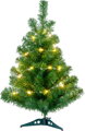 Stromček MagicHome Vianoce Kane, jedľa, 60 cm, 1, náradie
