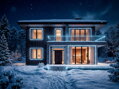 Reťaz MagicHome Vianoce, časovač, 100xLED, studená biela, 8 funkcií, 5 m, IP44