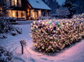 Reťaz MagicHome Vianoce, 200xLED, mix farieb, 8 funkcií, solárne napájanie, 20 m, IP44