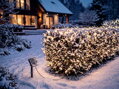 Reťaz MagicHome Vianoce, 200xLED, teplá biela, 8 funkcií, solárne napájanie, 20 m, IP44