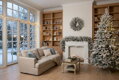 Stromček MagicHome Vianoce Frosty, zasnežený, 3D+2D, extra hustý, 210 cm