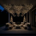 Stromček MagicHome Vianoce, 1980xLED teplá biela, IP44, 70x70x180 cm