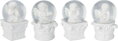 Dekorácia, Snežítko, Anjel, polyresin, 45x45x60 mm, 70g, Sellbox 12ks