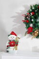 Vianočná dekorácia Snehuliak, 30.5 x 21.5 x 48 cm