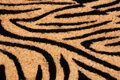 Rohožka pred dvere STM 263, Zebra - čiernobiela, 40x60 cm 3 detail