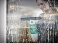 Leifheit 51003 Window cleaner, Čistič okien s tyčou 43 cm, mop na okná 5 detail