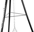 Gril Strend Pro Bavarian, BBQ, na drevené uhlie, nastaviteľná gril. výška 320-660/1500 mm 2 detail