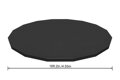 Bestway 58249 Plachta FlowClear™ 488 cm, čierna, bazénová, 2, náradie