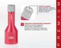 Vyrezávač Strend Pro Premium DCB11, 012 mm, M14, HD, diamant, profesional 2 detail