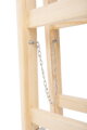 Rebrík Strend Pro, 4-stupňový, dvojitý, maliarsky, drevený, 1,32 m, max. 150 kg 6 detail