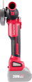 Brúska Worcraft CAG-S20LiBH 125 mm, uhlová, 20V, Li-ion, bezuhlíková 3 detail