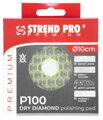 Podložka Strend Pro PREMIUM DP514, 100 mm, G0100, diamantová, brúsna, leštiaca 2 detail