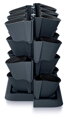 Vertikálny, kaskádový kvetináč Prosperplast CASCADE Garden 685x190x546 mm, antracit 2 detail