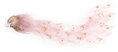 Dekorácia MagicHome Vianoce, Páv, ružový, páperový, 50x20x23 cm, 2, náradie