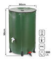Barel na dažďovú vodu, s ventilom Strend Pro CRB50, 500 lit, skladací 3 detail