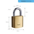 Zámok Yale Y110B/25/113/1, Standard Security, visiaci, 25 mm, 3 kľúče 2 detail