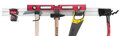 Držiak na náradie G-mate GHS6 • koľajnička 120 cm, 6 ks, + vešiaky, na stenu 2 detail