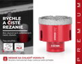 Vyrezávač Strend Pro Premium DCB11, 050 mm, M14, diamant, profesional 4 detail