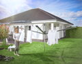 Vonkajší sušiak na prádlo Leifheit 85276 Linomatic 500 Plus 6 detail