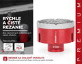 Vyrezávač Strend Pro Premium DCB11, 072 mm, M14, diamant, profesional 4 detail