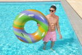 Kruh Bestway® 36352, Rainbow Swim, koleso, detský, nafukovací, do vody, 1,19 m, 3, náradie