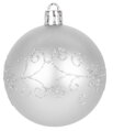Gule MagicHome Vianoce, 20 ks, 6 cm, strieborné, na vianočný stromček, 4, náradie